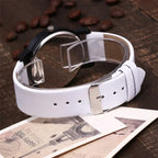 Couple Watch Simple Men Women Casual Quartz Watches Ins Fashion White & Black Watches Women's Clock Watch for Girls