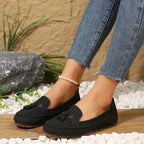 Women Flats Fashion Breathable Women Casual Shoes Slip On Flat Shoes Walking Sneakers Women Shoe Retro Shoes Female Plus Size