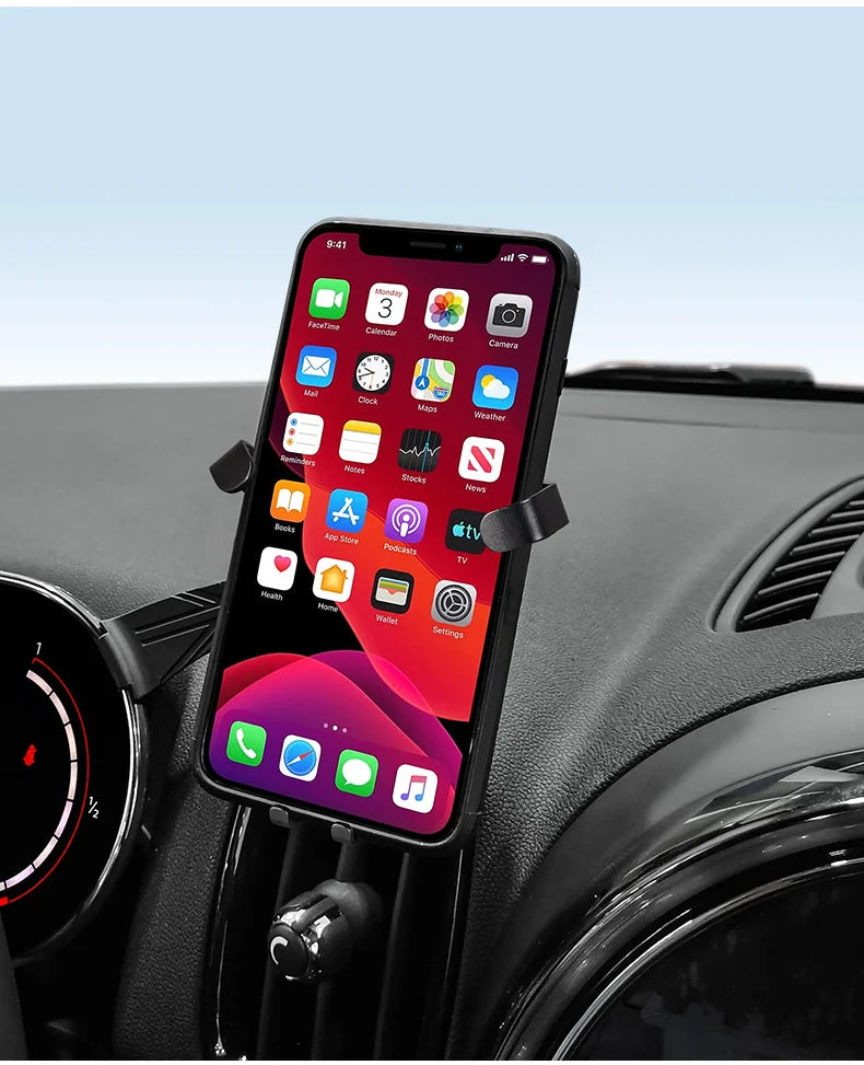 Mobile Phone Holder Car Accessories Bracket For MINI COOPER F56 F57 F55 F54 F60 Countryman Clubman LCD Mount GPS Support Gravity