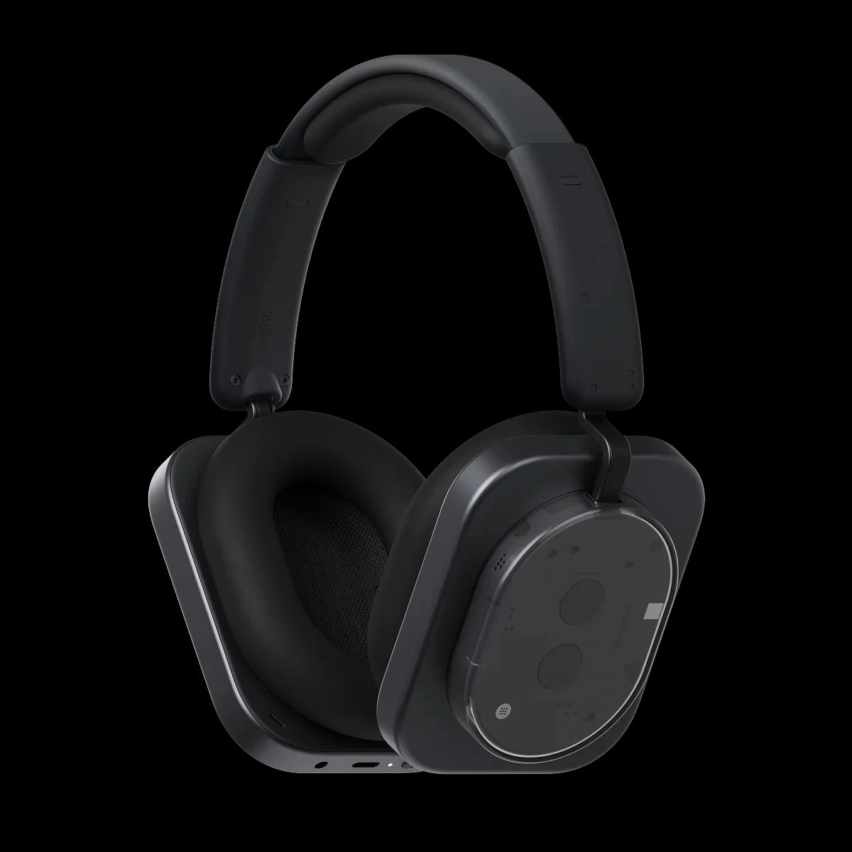 Nothing Headphone (1) Bluetooth Headphone 40mm Dynamic Driver Wireless Headphone 1 Quick Charge ANC Headset Support AAC SBC LADC