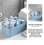 Cosmetics storage box Large capacity household dust dresser Skin care product rack Cosmetic case Desktop finishing box