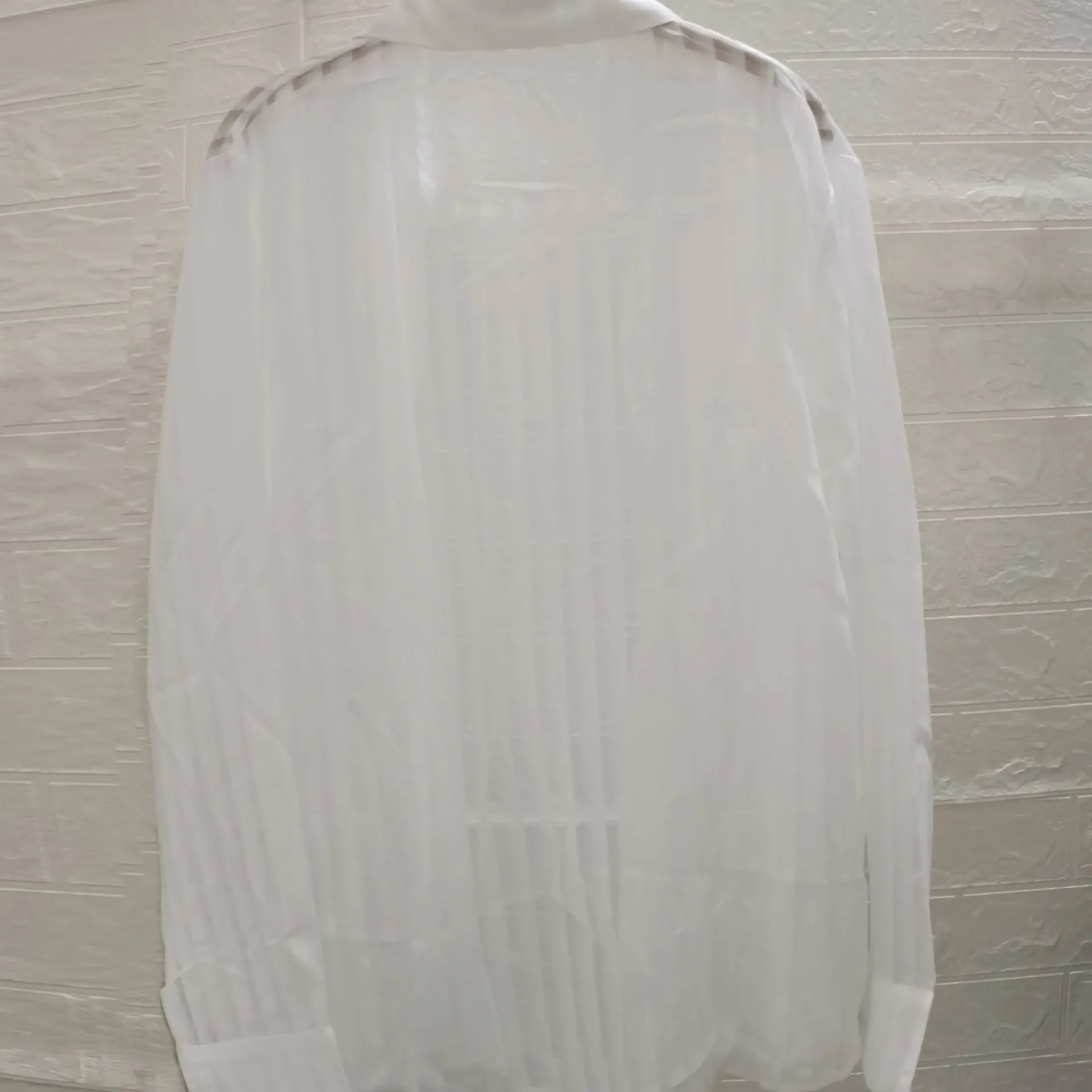 Mens Shirt Perspective Sexy  Large Print Long Sleeved Loose Casual Floral Shirt for Men