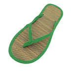 Women Flat Flip-flops Slippers Comfortable Non-slip Sandals Bamboo Rattan Flip Flop Home Bathroom Fashion Slippers Zapatos 2022