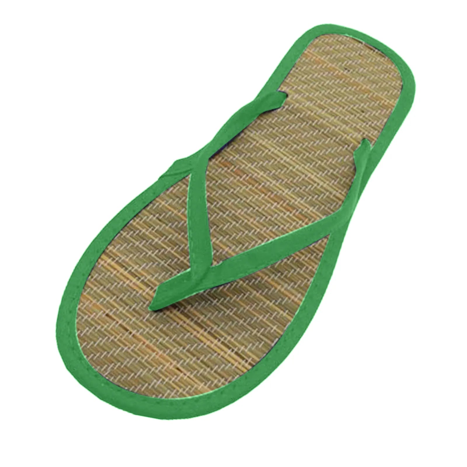 Women Flat Flip-flops Slippers Comfortable Non-slip Sandals Bamboo Rattan Flip Flop Home Bathroom Fashion Slippers Zapatos 2022