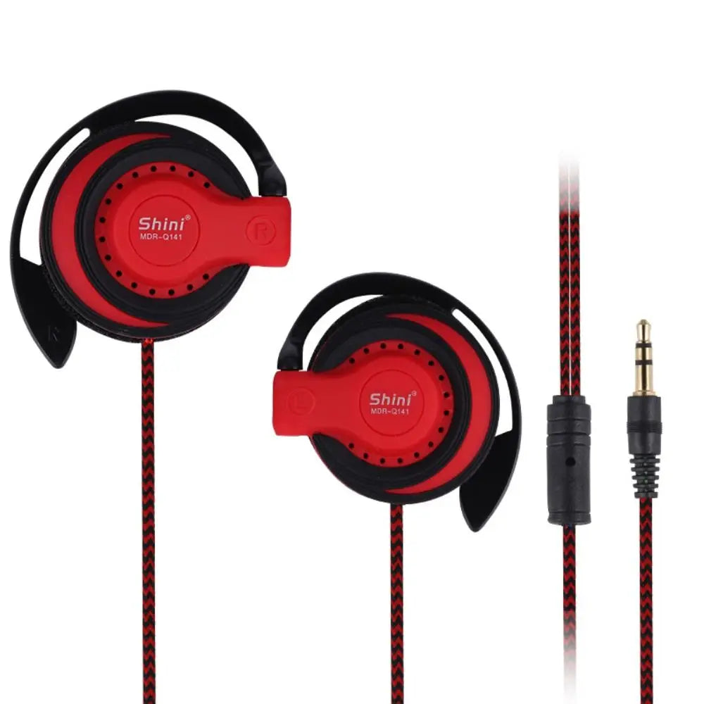 Phone Gaming Running Headset Sweatproof Noise Cancelling Earphones Super Bass Earbuds Ear Hook Headphone Ear Hook Headsets