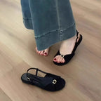 Flats Women's Sandals Casual Cozy Shoes Fashion Dress Summer Slippers 2025 Woman Beach Slides Walking New Sandalias De Mujer