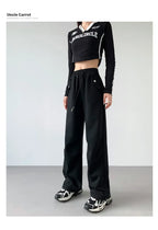 pants for women in autumn 2025 new loose fitting straight tube casual high waist wide leg pants women y2k streetwear Cargo pants