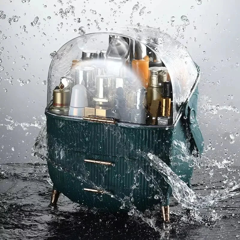 Cosmetics Display Cabinet Storage Box Drawer Dustproof Makeup Brush Large Capacity Storage Box Practical Home Collection Items