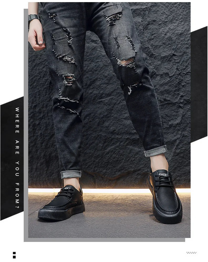 Men Shoes Luxury Platform Casual Sneakers Men Fashion Non Slip Running Shoes Outdoor High Quality Men Walking Shoe tenis hombres