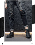 Men Shoes Luxury Platform Casual Sneakers Men Fashion Non Slip Running Shoes Outdoor High Quality Men Walking Shoe tenis hombres