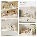 Cosmetics Storage Box Home Advanced Sense Dressing Table Desktop Capacity Multi-functional Skin Care Products Compartment Shelf