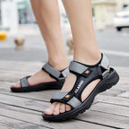 Men Sandals Summer Leisure Beach Holiday Sandals Men Shoes 2024 New Outdoor Sneakers Male Retro Comfortable Casual Sandals Men