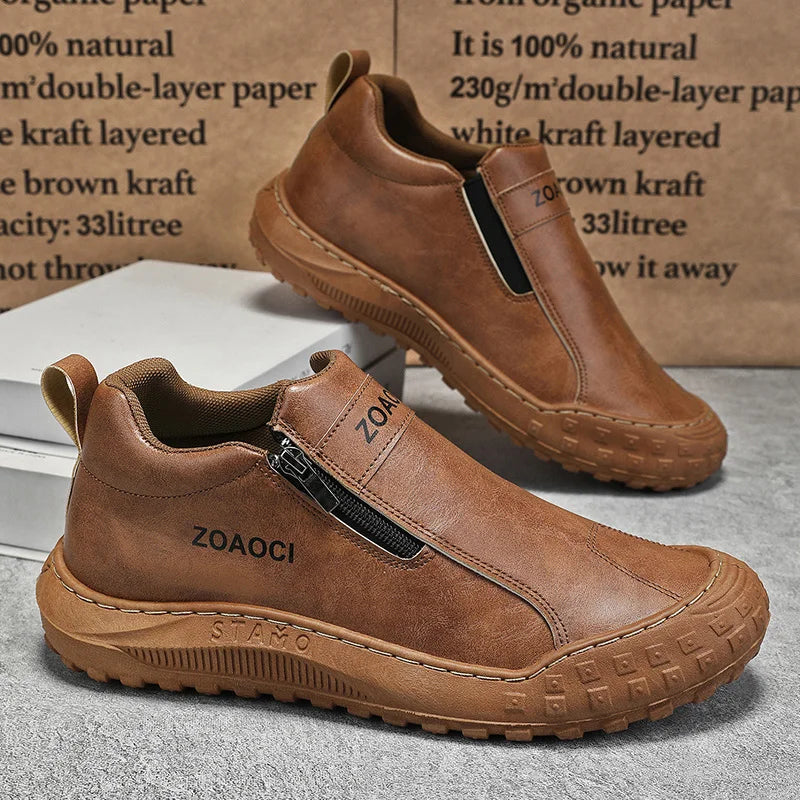 Men's shoes summer new casual sports shoes comfortable wear-resistant flat cargo anti-pressure foot shoes breathable work shoes