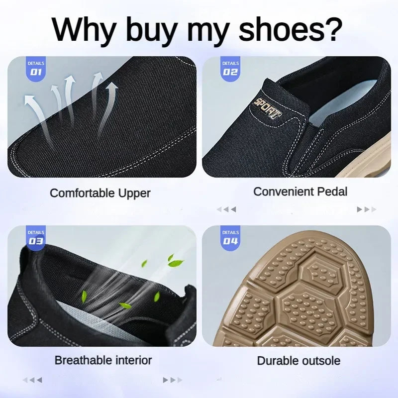 Shoes for men, 2025 autumn new single shoes, British style bean shoes, dad shoes, one foot casual shoes