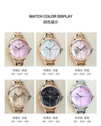 Women's Watches Elegant Woman Watch Quartz Gifts for Women Luxury Fashion Stainless Steel Alloy Women's Wristwatch Accessories