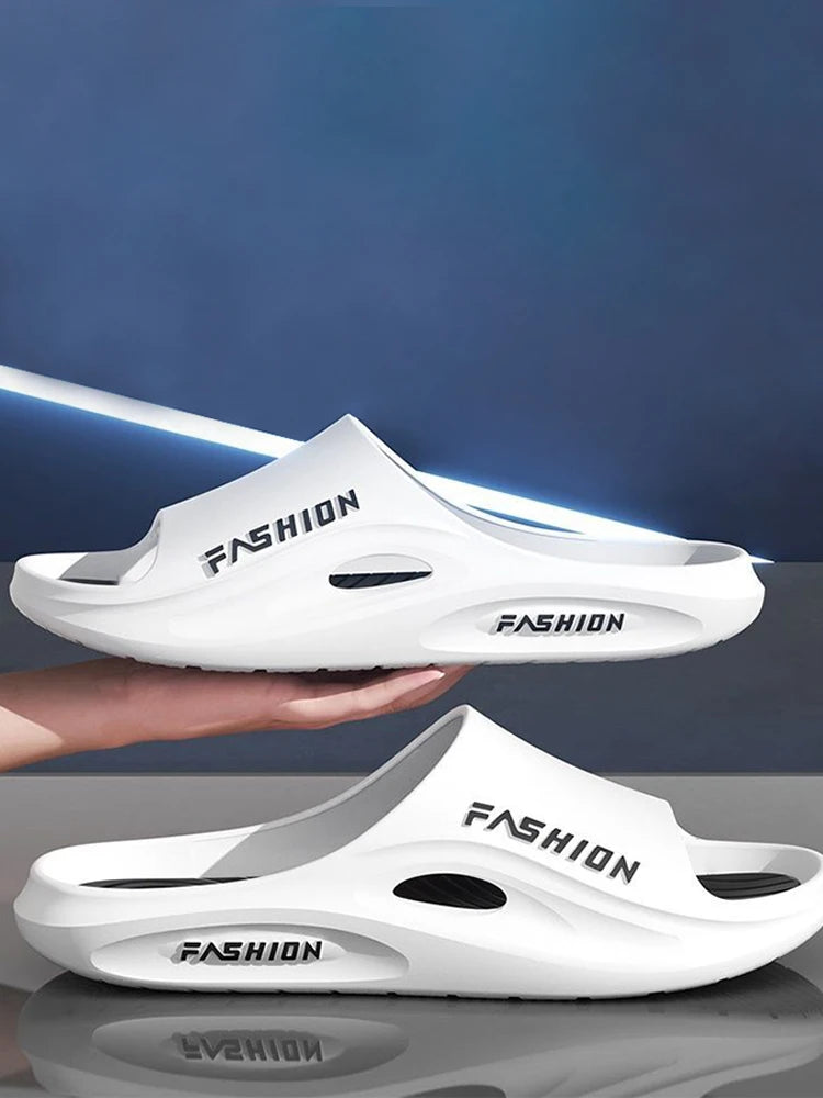 Men's slippers for outdoor wear in summer with soft soles 2024 new high-end sports sandals for men anti slip and odor proof