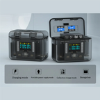 A99E-Charging Butler Two-Way Smart For Insta360 Acepro2 Fast Charging Battery Portable Charger