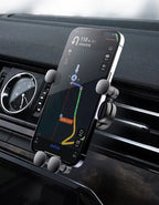 Car Mobile Holder Special Fixed Bracket Base for Ford Raptor F150 2021 2022 2023 Wireless Charging Accessories Car Phone Holder