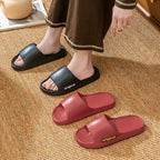 Men's Non-Slip Slippers for Women Summer New Indoor Home Soft Bottom Middle-Aged and Elderly Couples Bathroom Bathing Slippers for Men