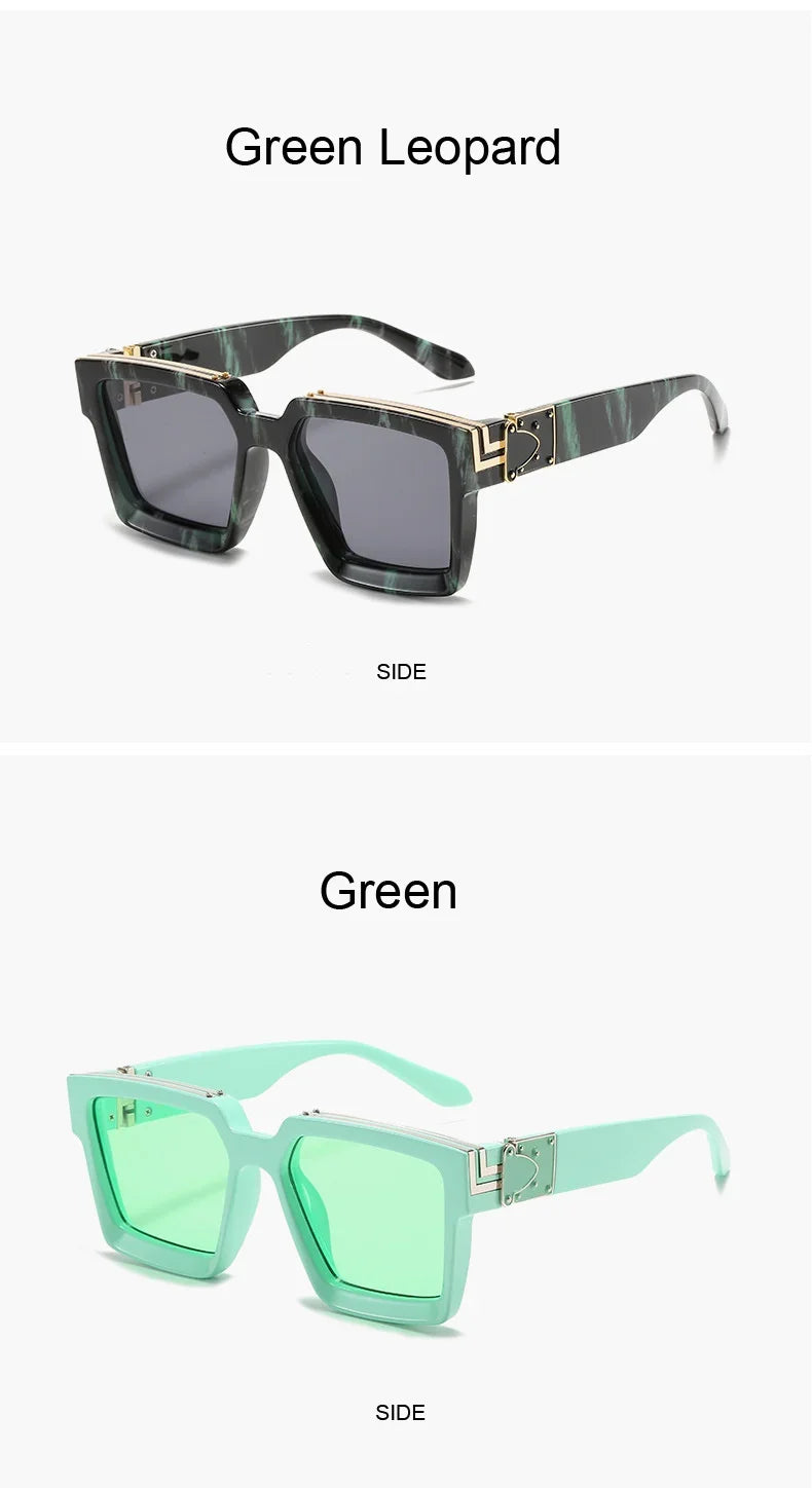 Classic Sunglasses Men Women Driving Square Frame Fishing Travel Sun Glasses Male Goggles Sports UV400 Eyewear Gafas De Sol