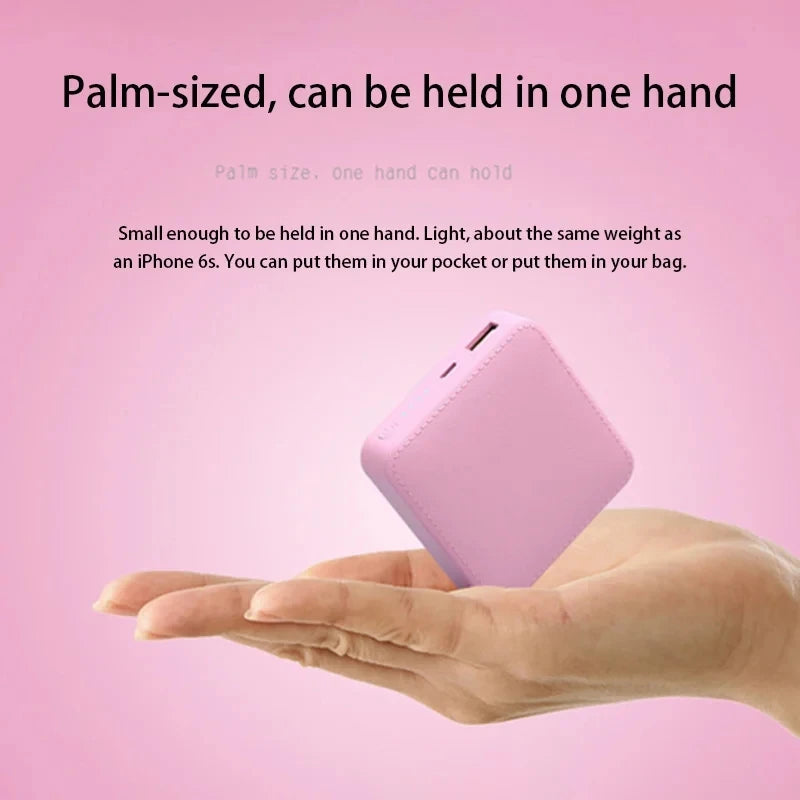 50000mAh Power Bank High Capacity Super Fast Charging Powerbank Portable Battery Charger Compact And Convenient Mini Power Bank