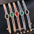 Women's Watches New Famous Luxury Brands Women Watch Fashion Rhinestone Stainless Steel Quartz Ladies Wristwatches Reloj Mujer