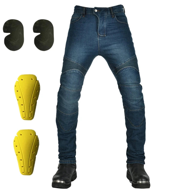 New Motorcycle Pants, Riding Jeans, Anti-fall, Classic Motorcycle Rider Pants, Racing Pants for All Seasons