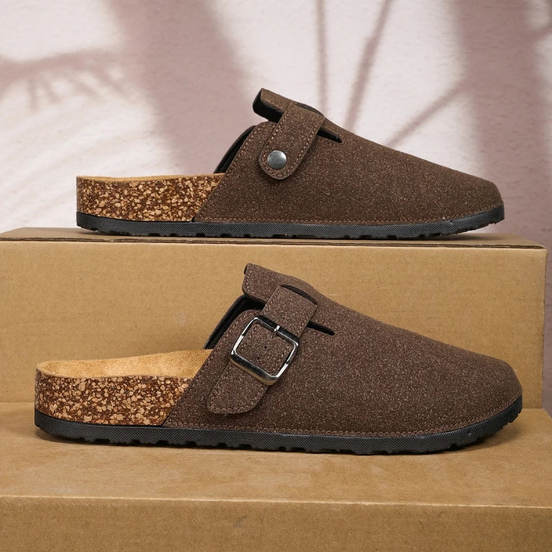 Men's Indoor and Outdoor Slippers - Soft Sole Non-Slip, Fashionable Design, Easy to Put on and Take Off, Suitable for Home and Vacation - All-Season Lightweight Casual Home Shoes, Fashion Slippers |   Comfortable Material Sli