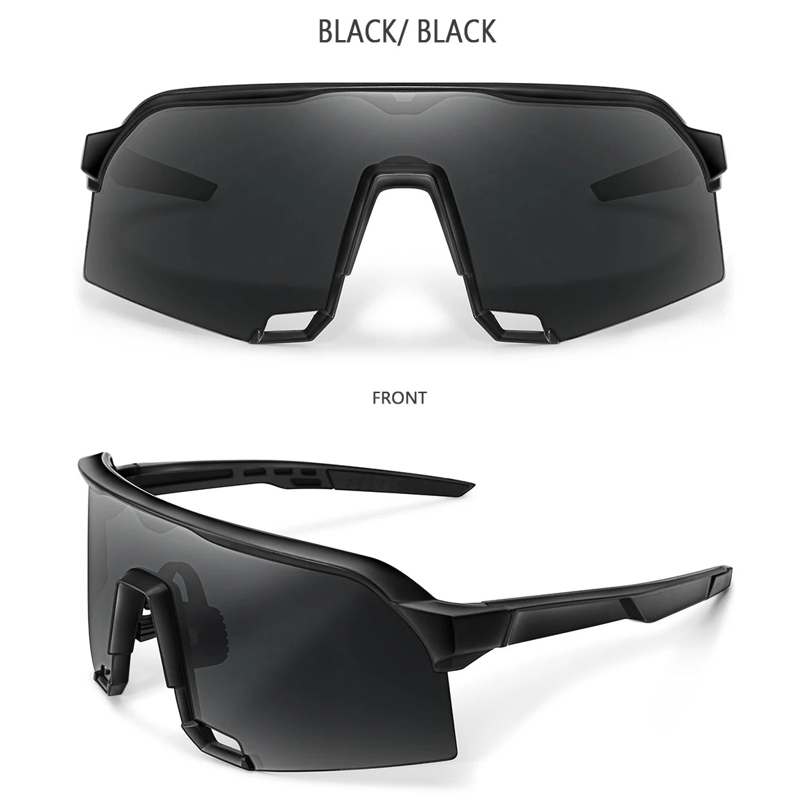 Brand 100 Cycling Sunglasses for Men and Women UV400 Protection 5 colors Big Frame Running Fishing Sports Eyewear