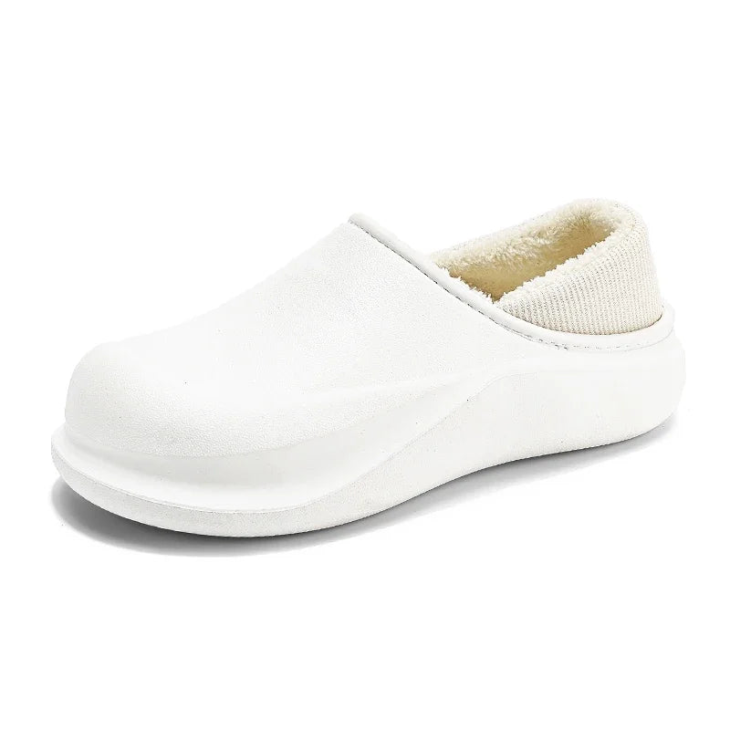 2025 New Men's Slippers - Warm, Thick Soles, Anti-Slip Design, Extra Soft and Comfortable, Wear-resistant Indoor Shoes