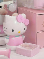 Cute My Melody Cosmetics Storage Can Cute Pink Brush Container Aesthetic Desktop Display for Makeup Lovers