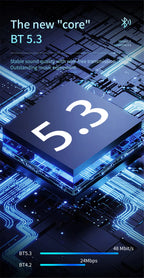 Large Earmuffs Headphones Bluetooth Earphones Wireless Headsets Bass Headset Noise Cancelling With Mic Helmet Support TF-card