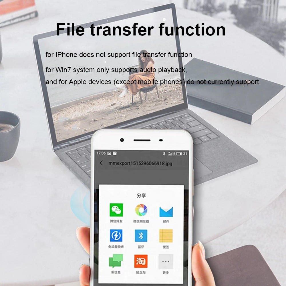 Handsfree USB Bluetooth-compatible 5.0 Adapter Wireless Transmitter Receiver Audio Dongle USB Adapter For PC Computer Laptop