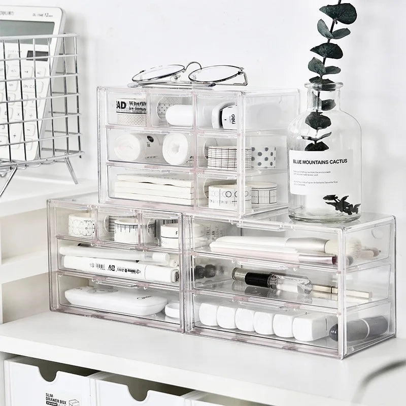 Cosmetics Organization Storage Box Multifunctional Skin Care Product Box Cosmetics Jewelry Storage Makeup Box
