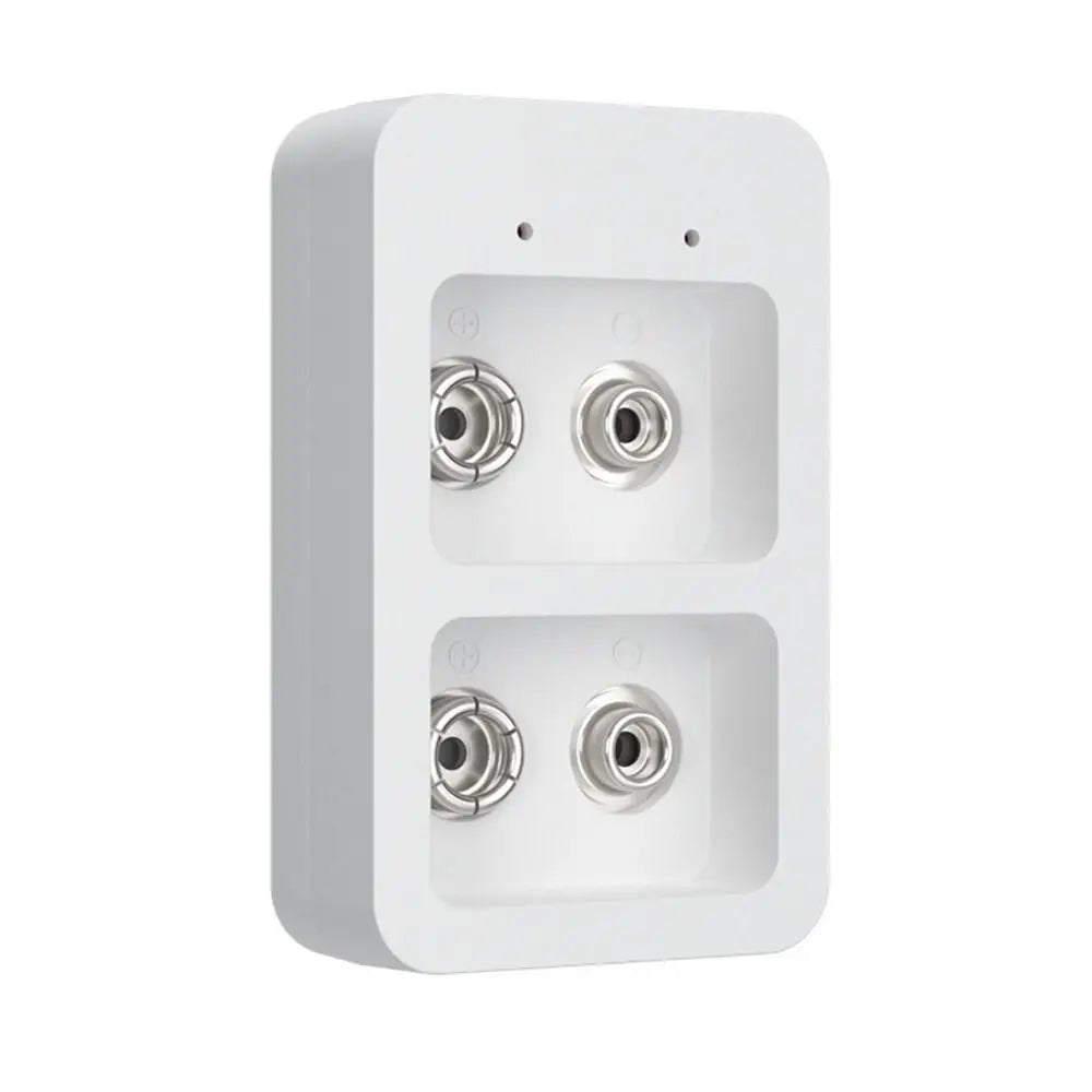 Charger Adapter Lithium Battery Charger 2 Slots Battery Charger USB Charger 9V Battery Charger Rechargeable Batteries Charger