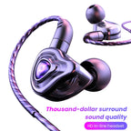In-Ear Earbuds High Quality Headset 2 Color Optional Built-In Microphone In-Ear Wired Earphone for Phone Computer Headphone