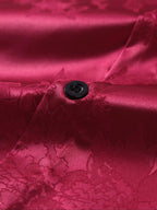 Men's Embroidered Shirt  Short Sleeve Shirt Casual Summer Beach Button Down Shirts