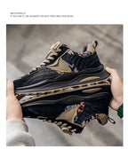 Men's Shoes 2025 Spring New Casual Versatile Comfortable Fashion Trend Niche Non-slip Wear-Resistant Retro Sneakers