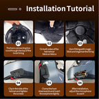 Bluetooth 5.3 Helmet Headset Wireless Hands-free Call Phone Kit Motorcycle Waterproof Earphone MP3 Music Player Speaker for Moto