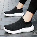 2025 Men- Walking Shoes Soft Mesh -Wear-Resistant Comfortable Flat Casual- Sneakers Original Summer Sports- Tennis Shoes for Man