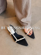 Women's Sandals Are Fashionable and High-end To Wear in Summer, Exquisite 2025 New Style with Skirts and Shoes