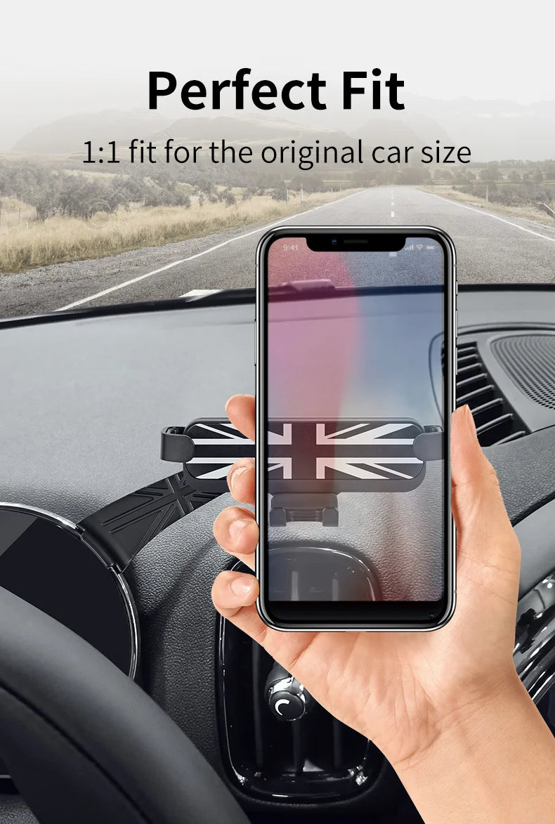 Mobile Phone Holder Car Accessories Bracket For MINI COOPER F56 F57 F55 F54 F60 Countryman Clubman LCD Mount GPS Support Gravity