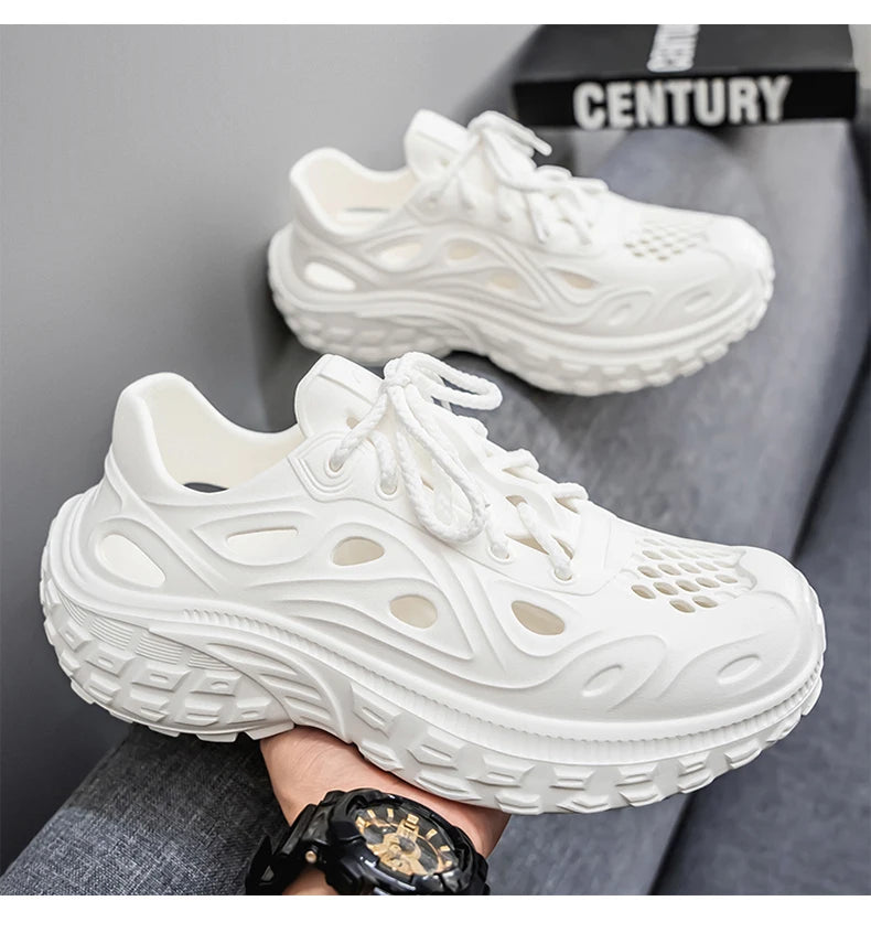 Couple Sandals For Men New Fashion 2025 Summer Outdoor Hole Shoes for Women Sandals Sandalias Hombre Sandalias De Mujer
