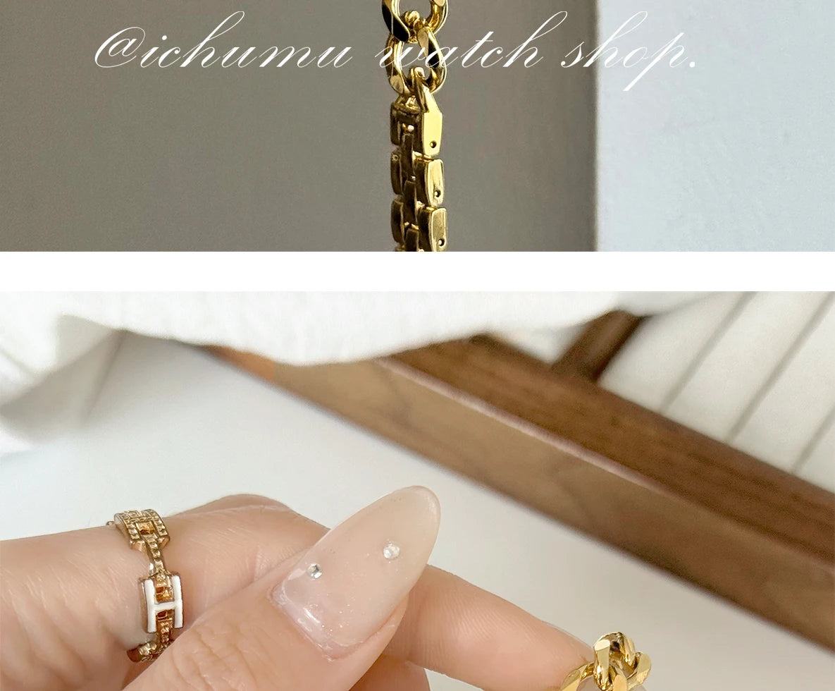 Women's Watches 2025 Luxury Elegant Ladies Wrist Watch Gold Rhinestone Quartz Wristwatch Vintage Female Small Clock reloj mujer