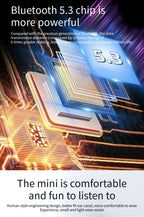 Earbuds True Wireless Earphone Noise Cancelling Update Bluetooth 5.3 Headset HD Music Headphone In-Ear Handsfree With Mic