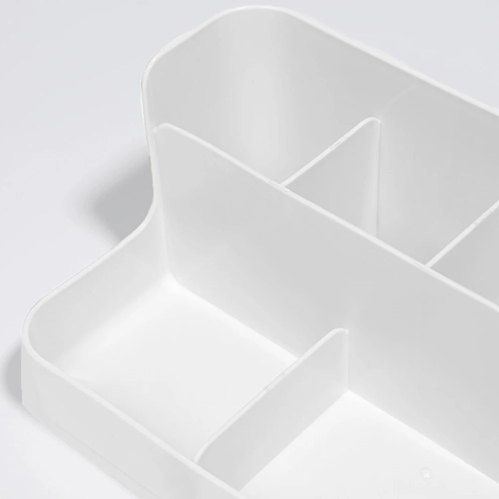 Makeup Organizer Box Cosmetic Storage Box for Bathroom Office Desktop for Brush Lotion Lipstick Nail Polish Container