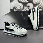 Men's Sneakers Shoes for Men Platform Sports Shoes Sports and Leisure Casual Sneaker Non-slip Fashion Wear-resistant Loafers