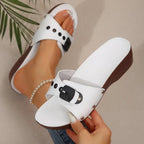 Women's Sandals Fashion Heeled Sandals For Summer Shoes Women Slippers Summer Footwear Female Block Heels Sandalias De Mujer