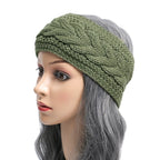 Winter Knitted Inner Layer with Velvet Windproof and Keepwarm Headband