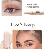 Makeup Kit With Organize Case Lipstick Contour Highlight Liquid Eyeshadow Lip Mud Eyebrow Pencil Mascara Women Cosmetics Set